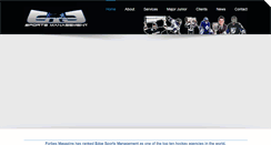 Desktop Screenshot of edgesportsmanagement.com
